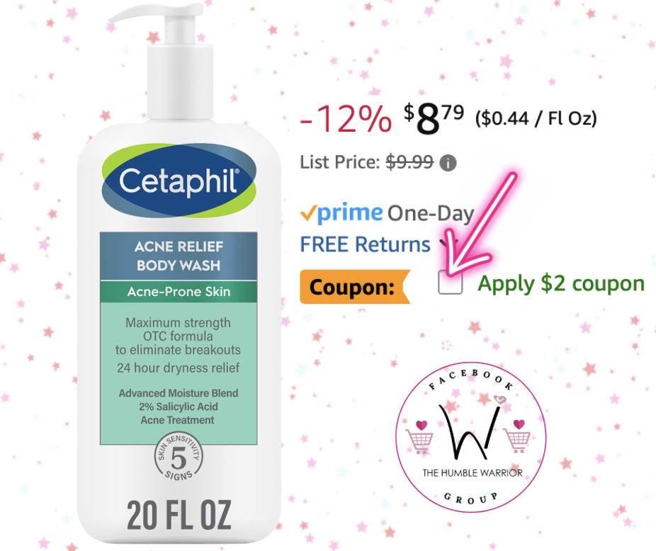 Cetaphile Acne Relief Body Wash!